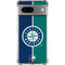 MLB Seattle Mariners Split Google Pixel 8a Clear Case